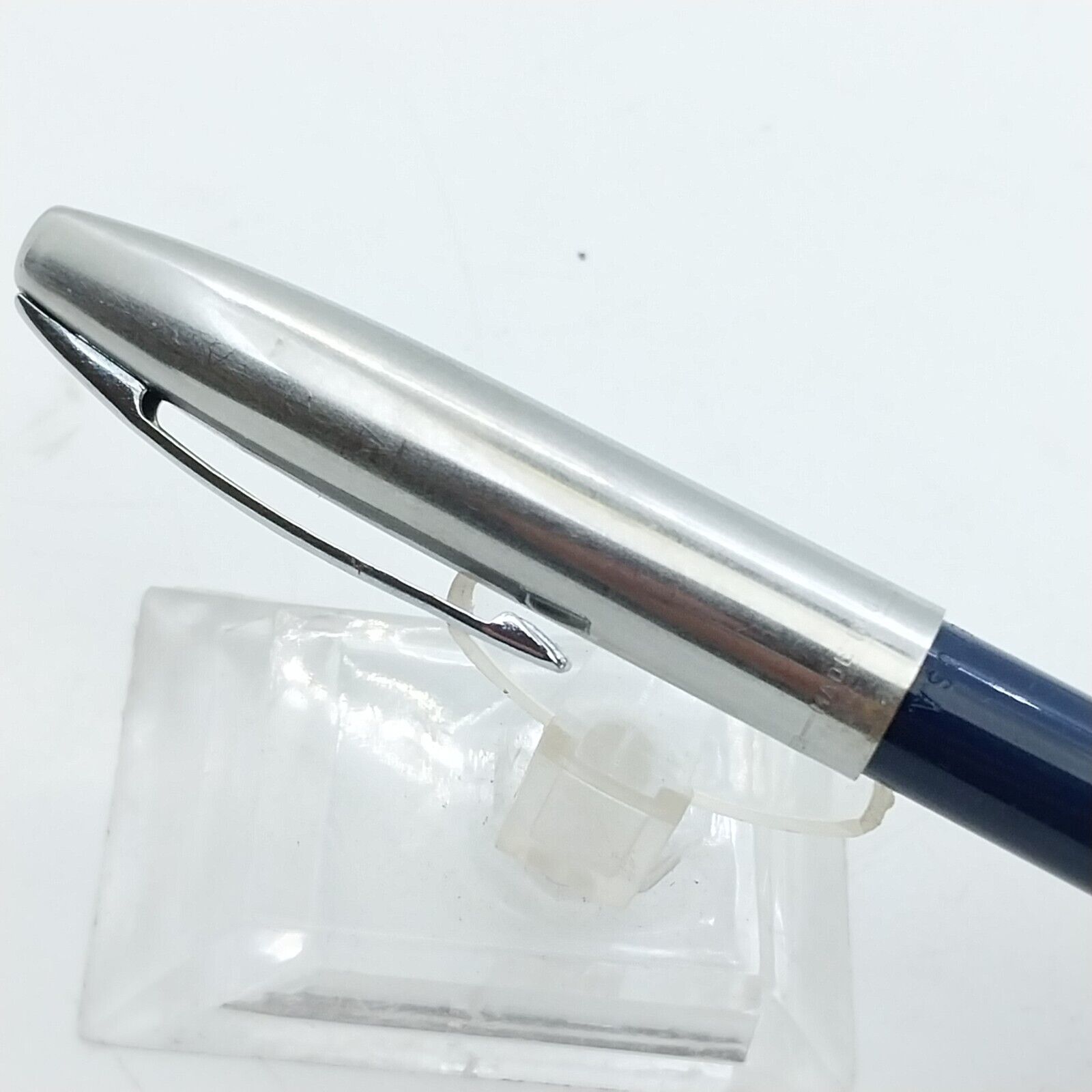 ⁦قلم حبر جاف إمبريال تاتش داون من شيفر مينت فينتاج، لون أزرق داكن، الولايات المتحدة الأمريكية رقم 11517⁩ - الصورة ⁦13⁩