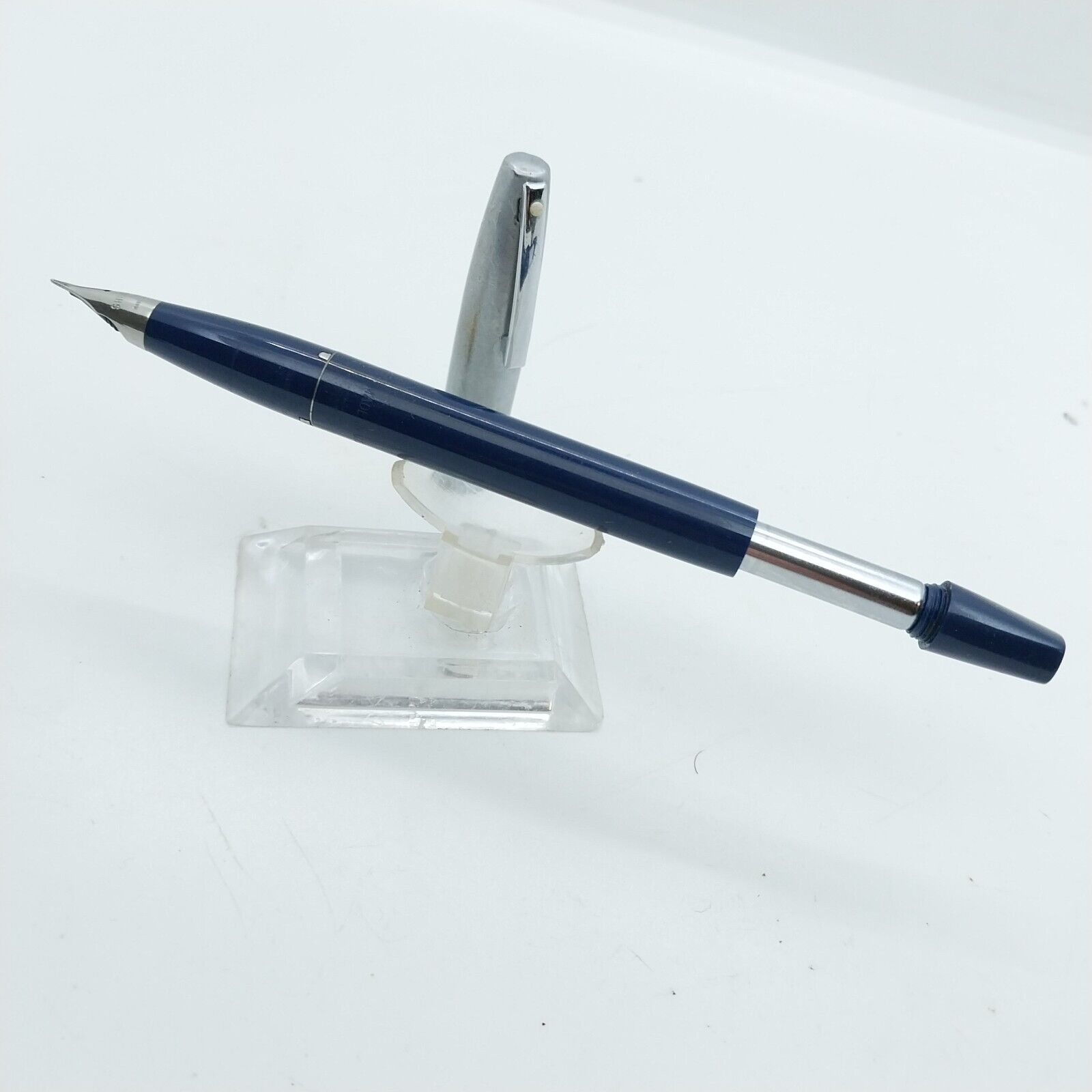 قلم حبر جاف إمبريال تاتش داون من شيفر مينت فينتاج، لون أزرق داكن، الولايات المتحدة الأمريكية رقم 11519