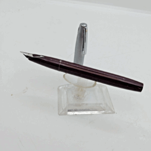 قلم حبر جاف Sheaffer Imperial عتيق بحالة ممتازة، رأس F بلون عنابي، الولايات المتحدة الأمريكية رقم 11596