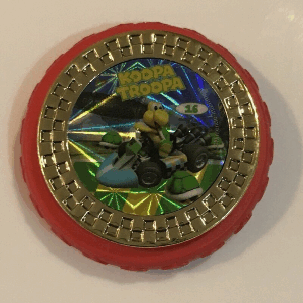 Vintage ? Nintendo Super Mario Kart Koopa Troopa Limited Edition Coin Token - Image 3