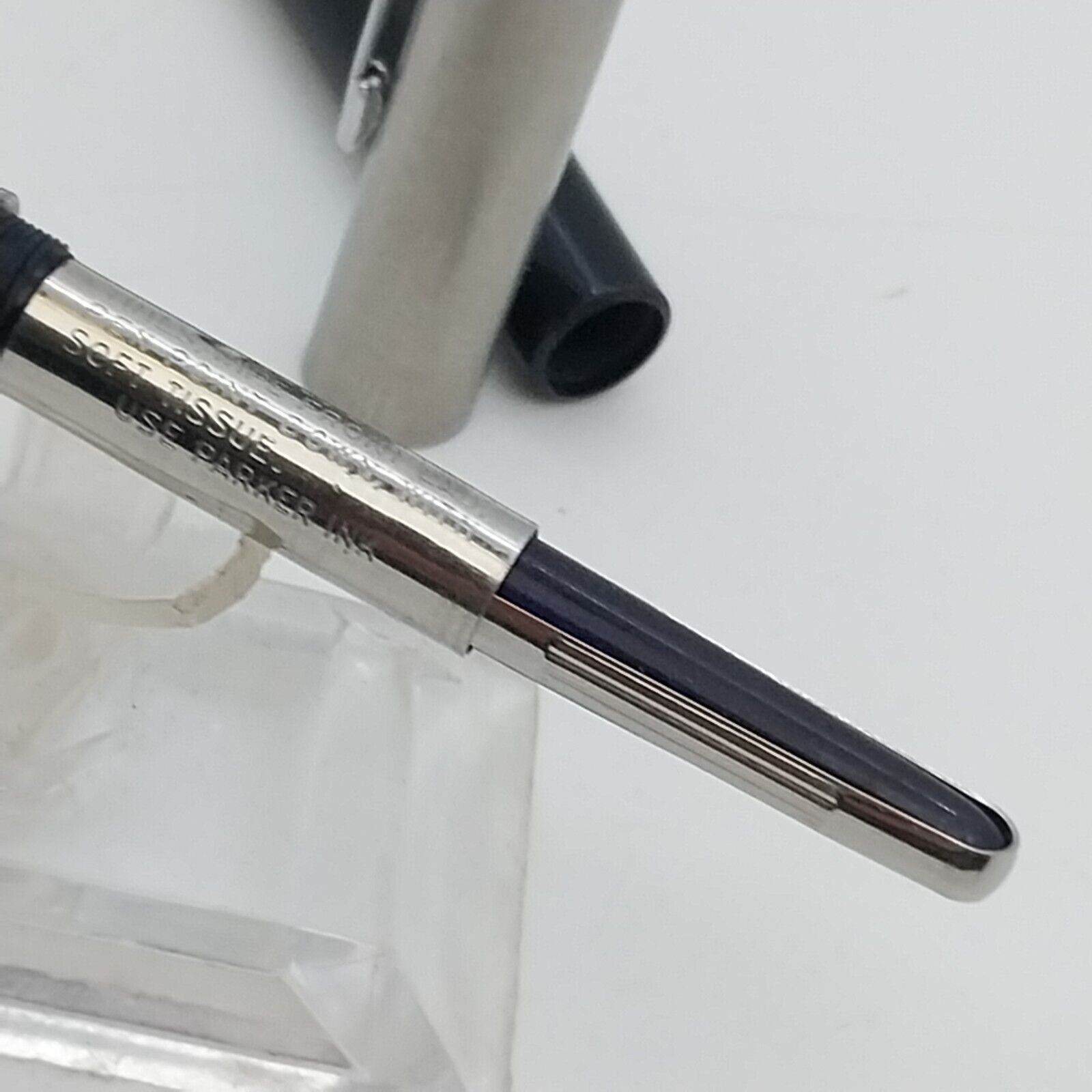 ⁦قلم باركر 21 كلاسيكي باللون الأسود، صنع في الولايات المتحدة الأمريكية، رقم 11561⁩ - الصورة ⁦7⁩