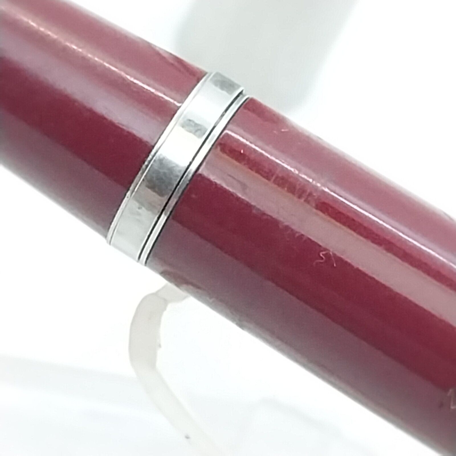 ⁦قلم حبر باركر 21 عتيق، رأس F، لون عنابي/ماروني، رقم الولايات المتحدة الأمريكية 11526⁩ - الصورة ⁦6⁩