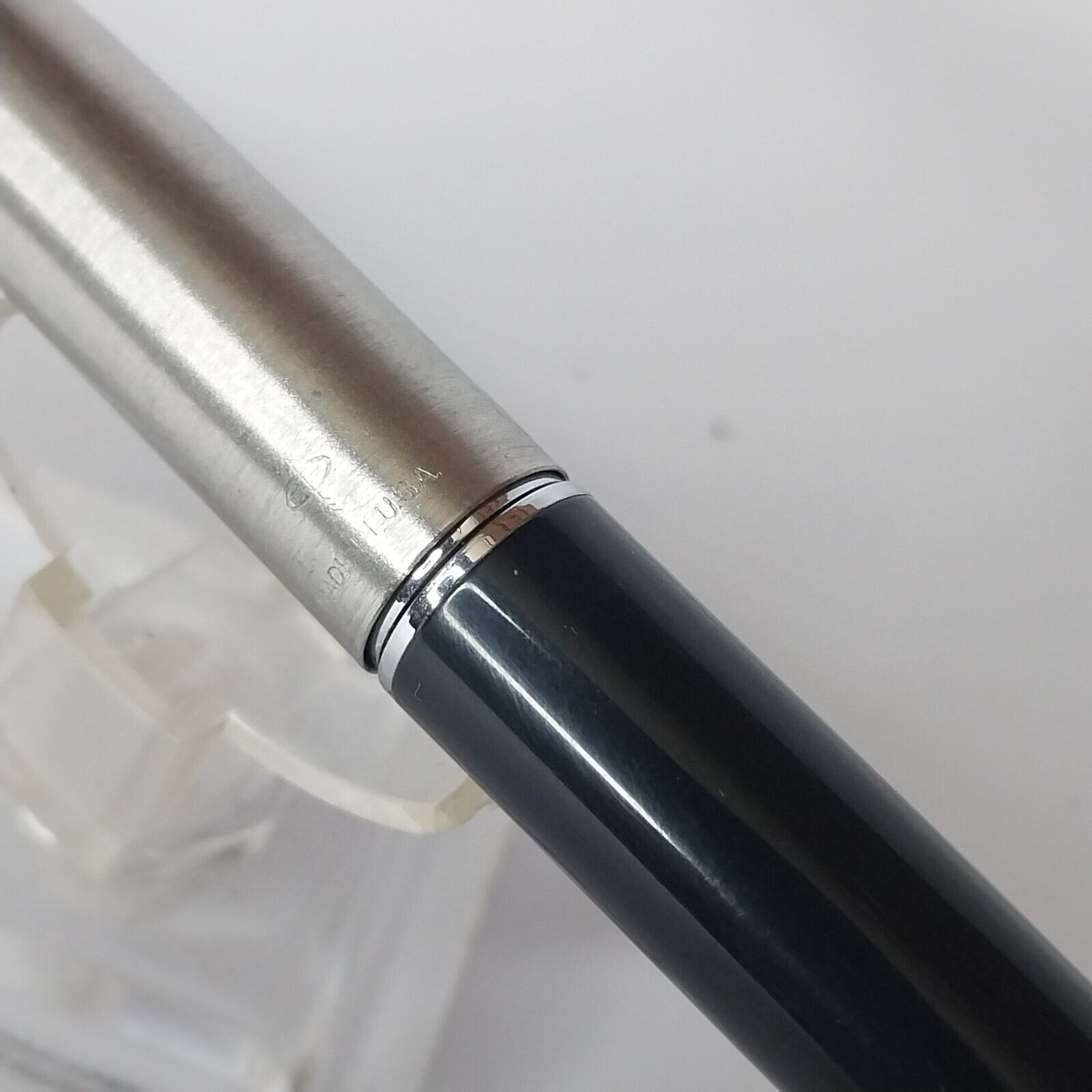⁦قلم حبر باركر 45 عتيق، الولايات المتحدة الأمريكية، رأس F، لون أسود، رقم 11488⁩ - الصورة ⁦13⁩
