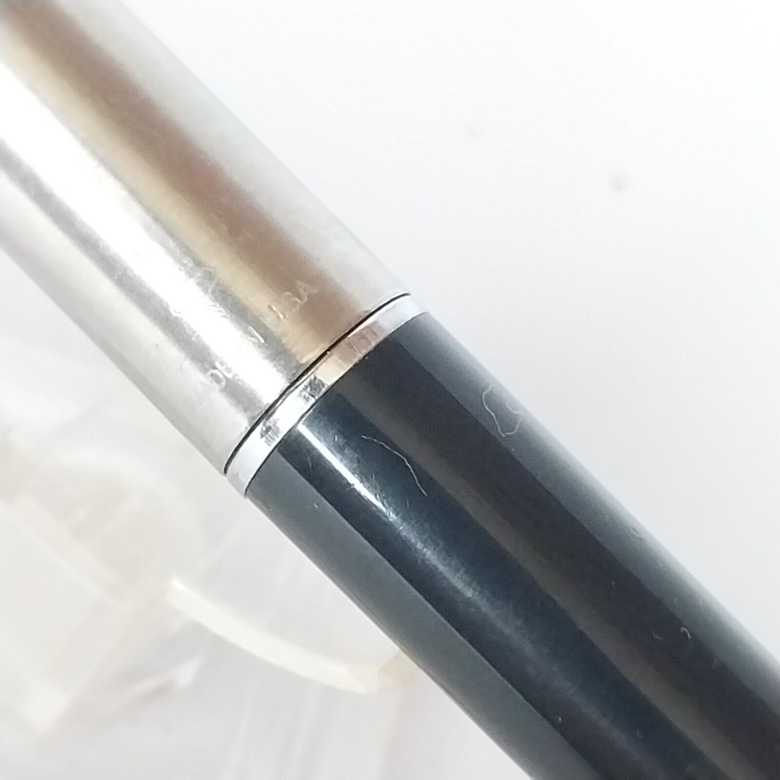 Vintage Parker 45 Fountain Pen ,USA , F Nib, Black Color , #11489 - Image 16