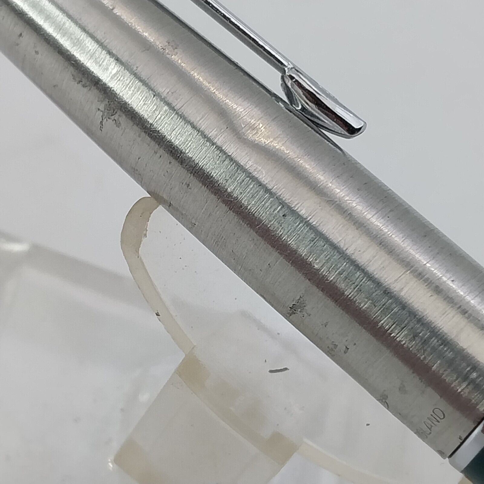 ⁦قلم حبر باركر 45 عتيق، الولايات المتحدة الأمريكية، رأس F، لون أخضر، رقم 11494⁩ - الصورة ⁦18⁩