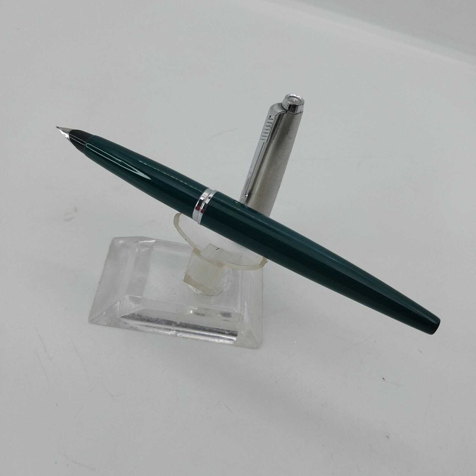 قلم حبر باركر 45 عتيق، الولايات المتحدة الأمريكية، رأس F، لون أخضر، رقم 11494