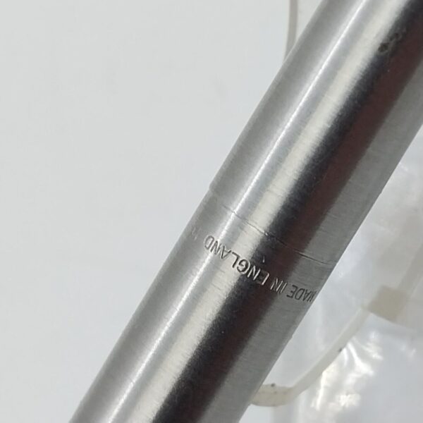 Vintage Parker Arrow Fountain Pen, IC=1984 England Chrome & Golden #11555 - Image 16