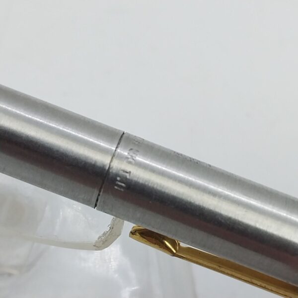 ⁦قلم حبر جاف Vintage Parker Jotter Flighter ذو رأس ذهبي، UK T.II 2005 #11562⁩ - الصورة ⁦8⁩