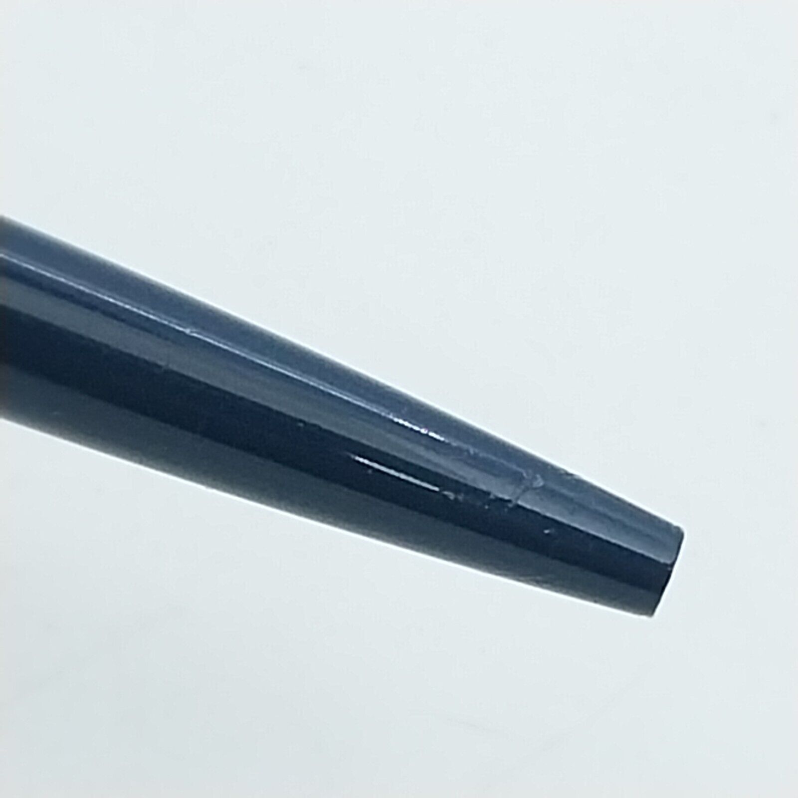 ⁦قلم حبر باركر 45 النادر، بحالة ممتازة، رأس متوسط، لون كحلي، الولايات المتحدة الأمريكية رقم 11531⁩ - الصورة ⁦8⁩