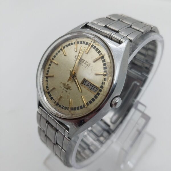 ⁦ساعة Citizen Eagle 8200 العتيقة النادرة، أوتوماتيكية، مرصعة بـ 21 جوهرة، يابانية، مقاس 35 مم، رقم 11434⁩ - الصورة ⁦3⁩