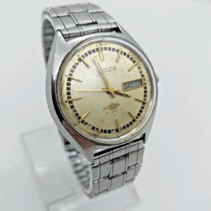ساعة Citizen Eagle 8200 العتيقة النادرة، أوتوماتيكية، مرصعة بـ 21 جوهرة، يابانية، مقاس 35 مم، رقم 11434