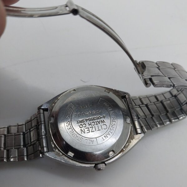 ⁦ساعة Citizen Eagle 8200 العتيقة النادرة، أوتوماتيكية، مرصعة بـ 21 جوهرة، يابانية، مقاس 35 مم، رقم 11434⁩ - الصورة ⁦8⁩