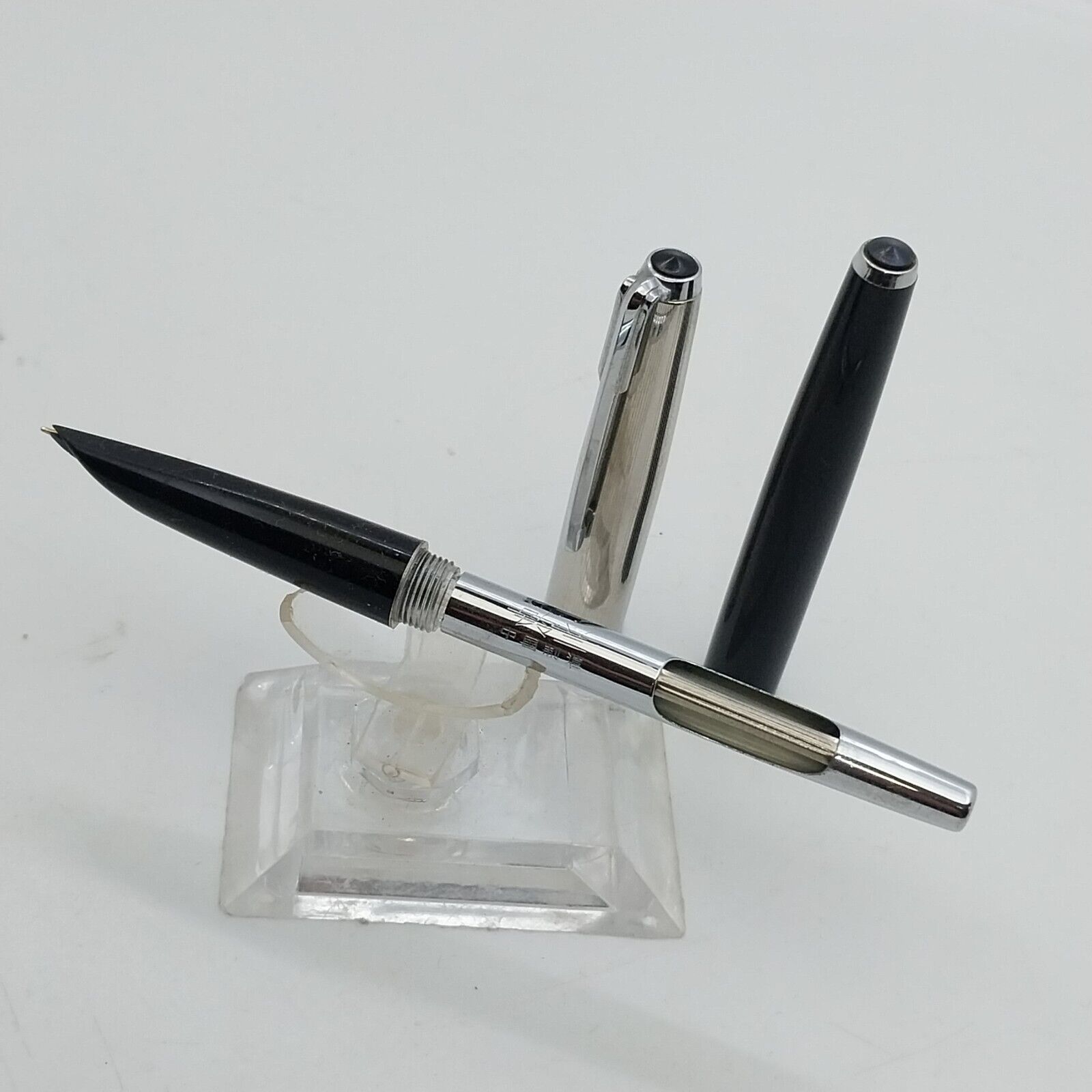 Vintage Rare Lily 715 Foutain Pen, Black color, Never Inked, China #11560 - Image 5