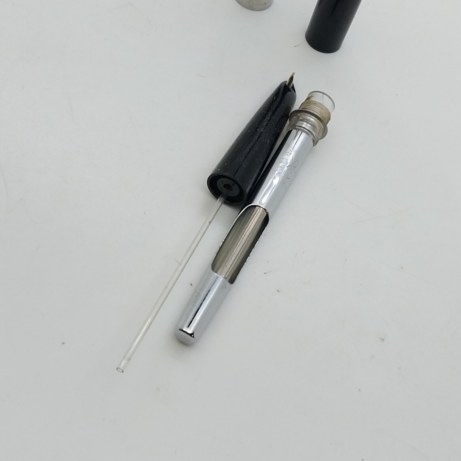 Vintage Rare Lily 715 Foutain Pen, Black color, Never Inked, China #11560 - Image 6