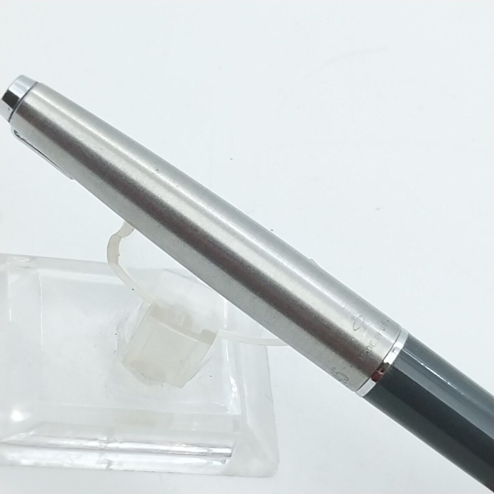 Vintage Rare Mint Parker 45 Fountain Pen, F Nib ,Grey color, USA #11530 - Image 13