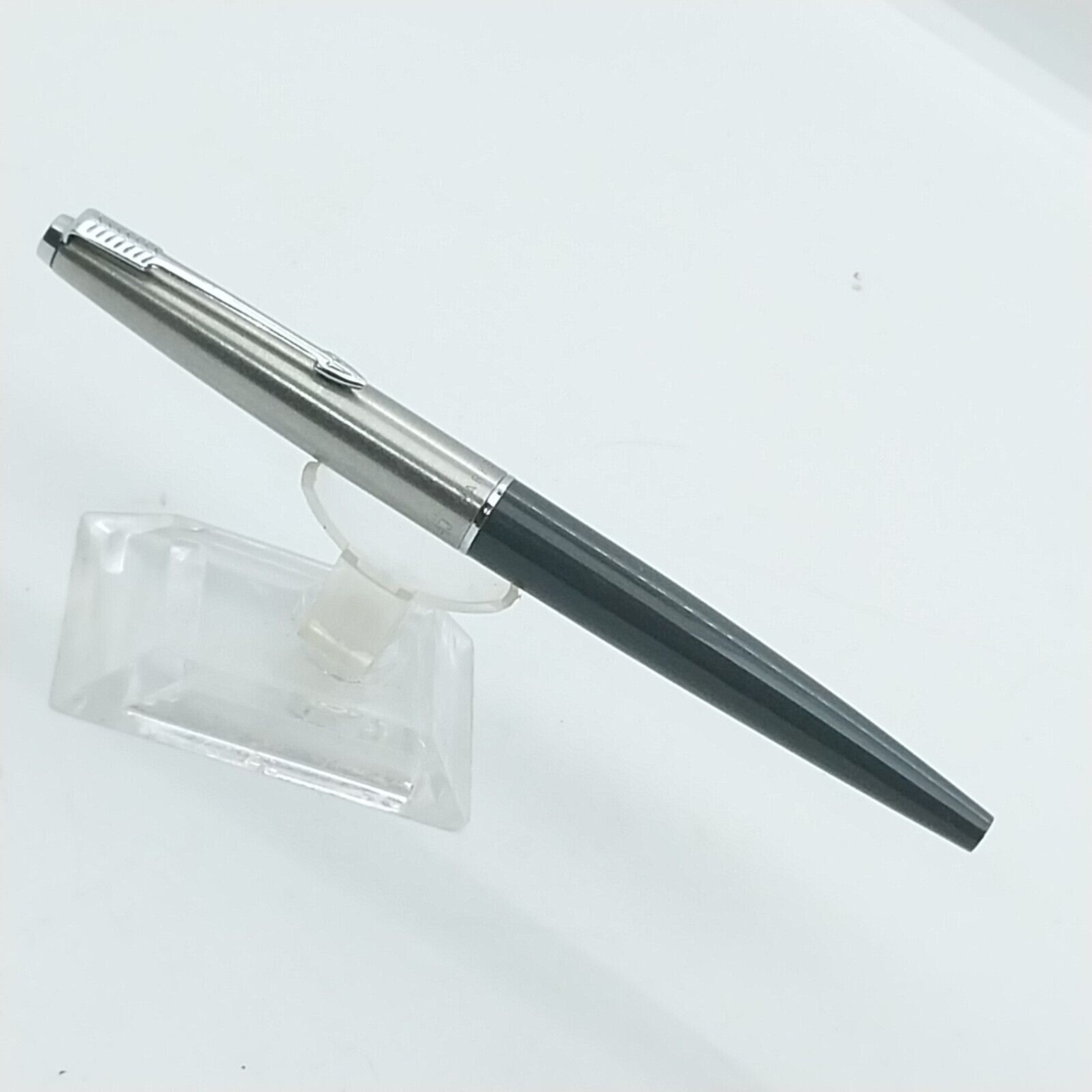 Vintage Rare Mint Parker 45 Fountain Pen, F Nib ,Grey color, USA #11530 - Image 17