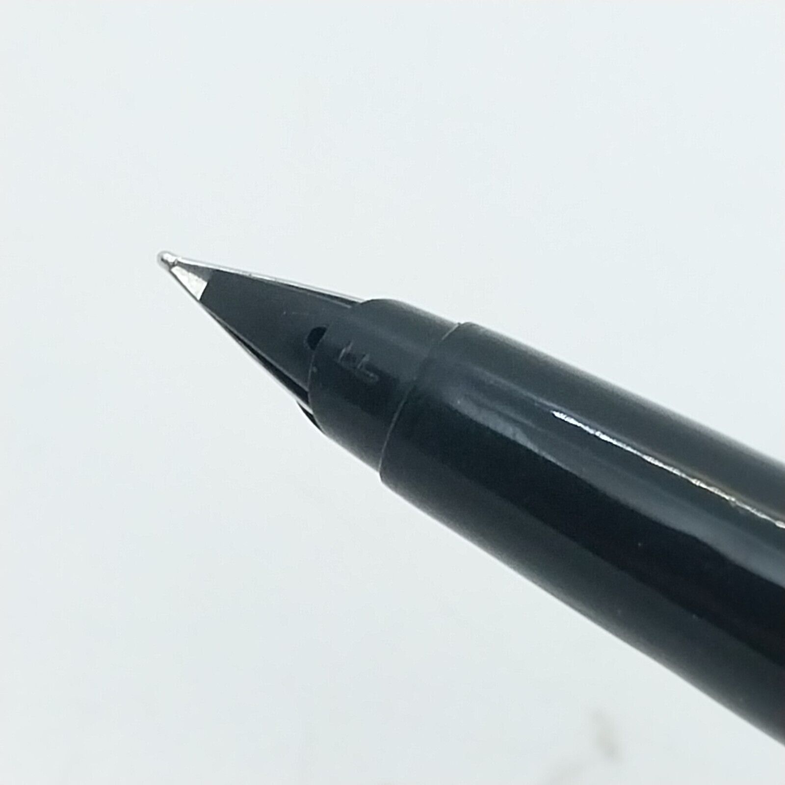 ⁦قلم حبر باركر 45 النادر، ذو رأس رفيع، لون أسود، إنجلترا #11537⁩ - الصورة ⁦5⁩