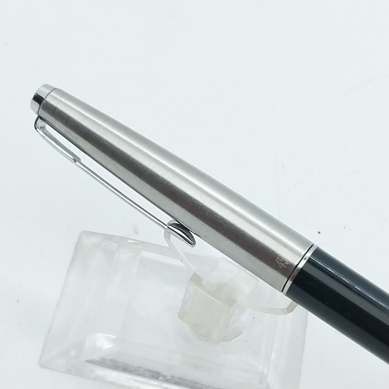 ⁦قلم حبر باركر 45 النادر، رأس متوسط، لون أسود، إنجلترا #11538⁩ - الصورة ⁦13⁩