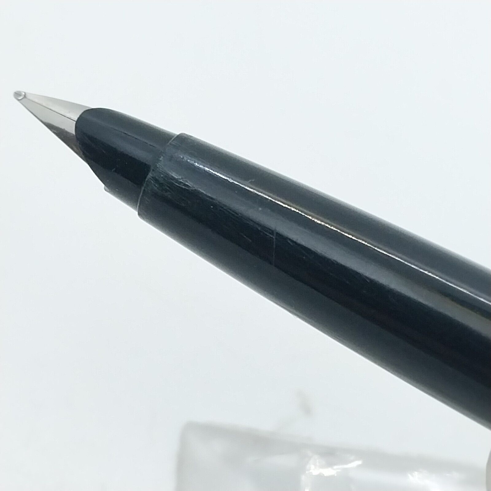 ⁦قلم حبر باركر 45 النادر، رأس متوسط، لون أسود، إنجلترا #11538⁩ - الصورة ⁦3⁩