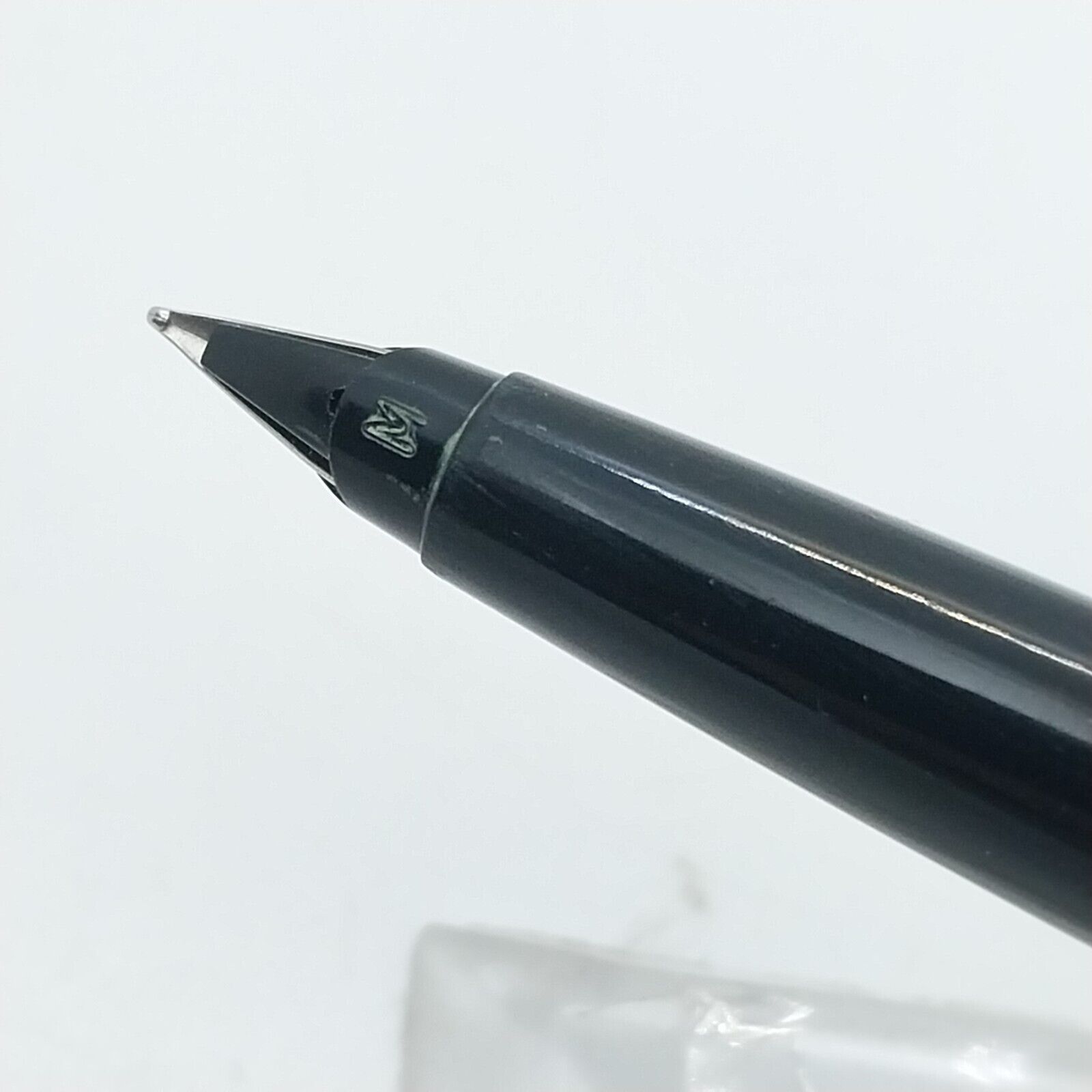 ⁦قلم حبر باركر 45 النادر، رأس متوسط، لون أسود، إنجلترا #11538⁩ - الصورة ⁦7⁩