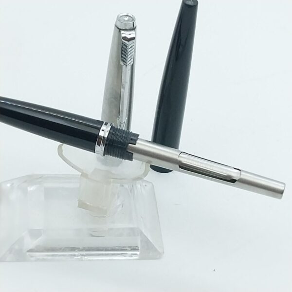 Vintage Rare Mint Parker 45 Fountain Pen QI=1980,M Nib ,Black ,ُEngland #11536 - Image 10