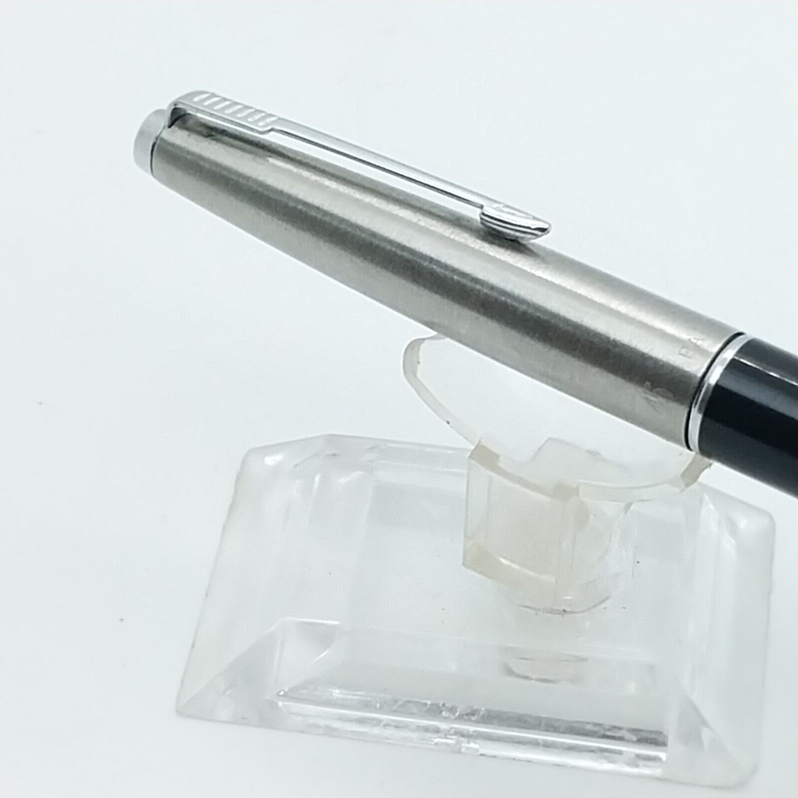 ⁦قلم حبر باركر 45 النادر من ماركة مينت، رأس F، لون أسود، الولايات المتحدة الأمريكية رقم 11534⁩ - الصورة ⁦10⁩