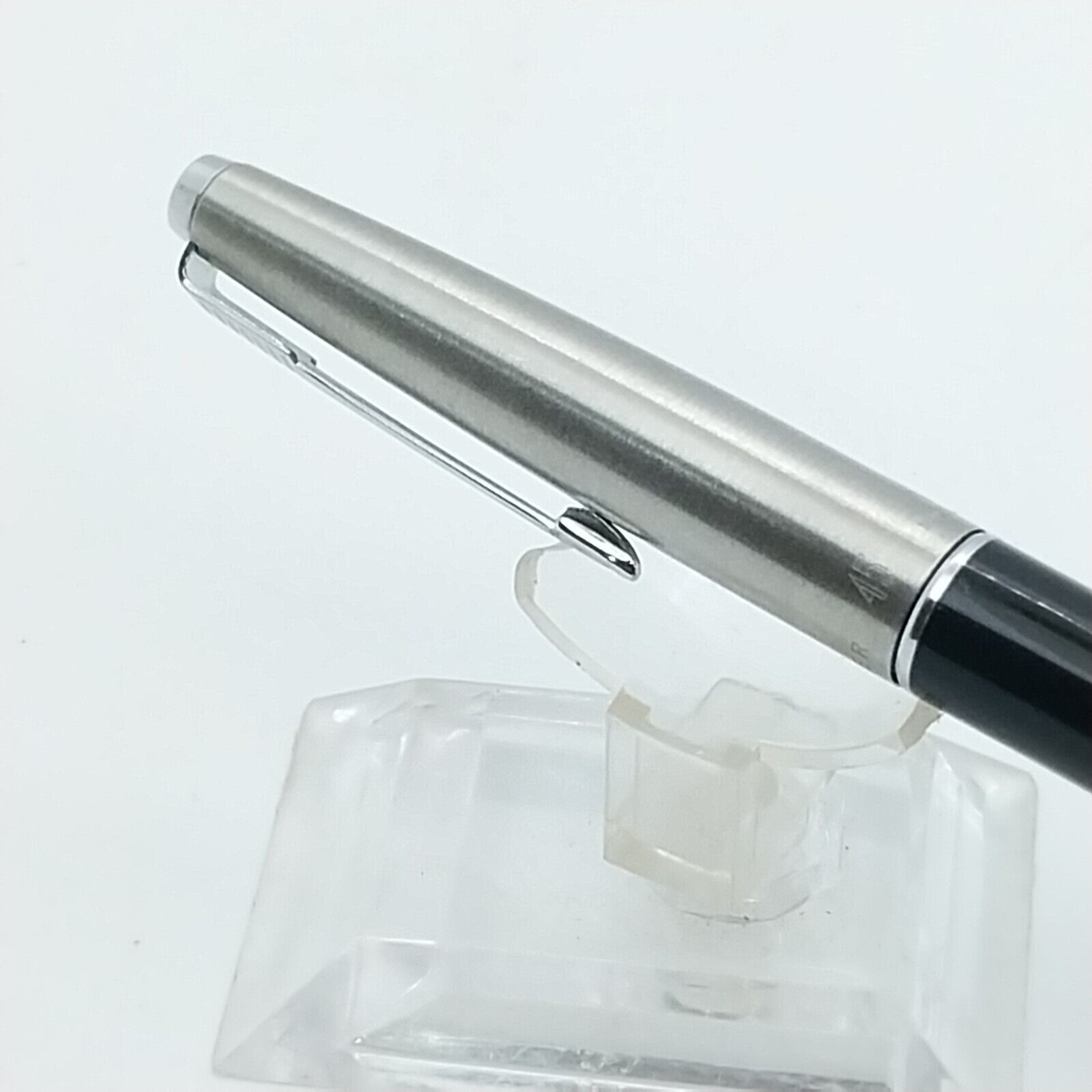 ⁦قلم حبر باركر 45 النادر من ماركة مينت، رأس F، لون أسود، الولايات المتحدة الأمريكية رقم 11534⁩ - الصورة ⁦12⁩