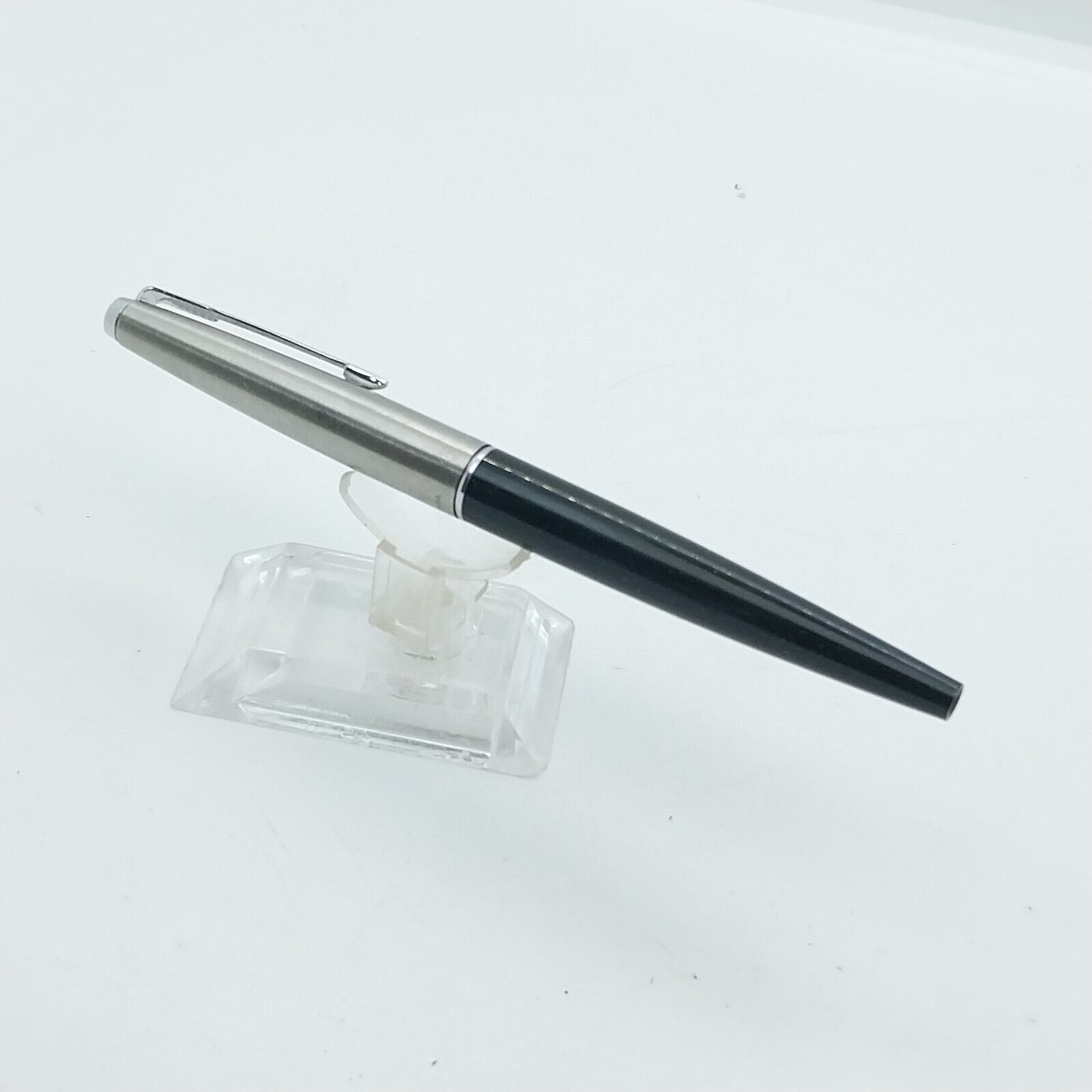 ⁦قلم حبر باركر 45 النادر من ماركة مينت، رأس F، لون أسود، الولايات المتحدة الأمريكية رقم 11534⁩ - الصورة ⁦16⁩