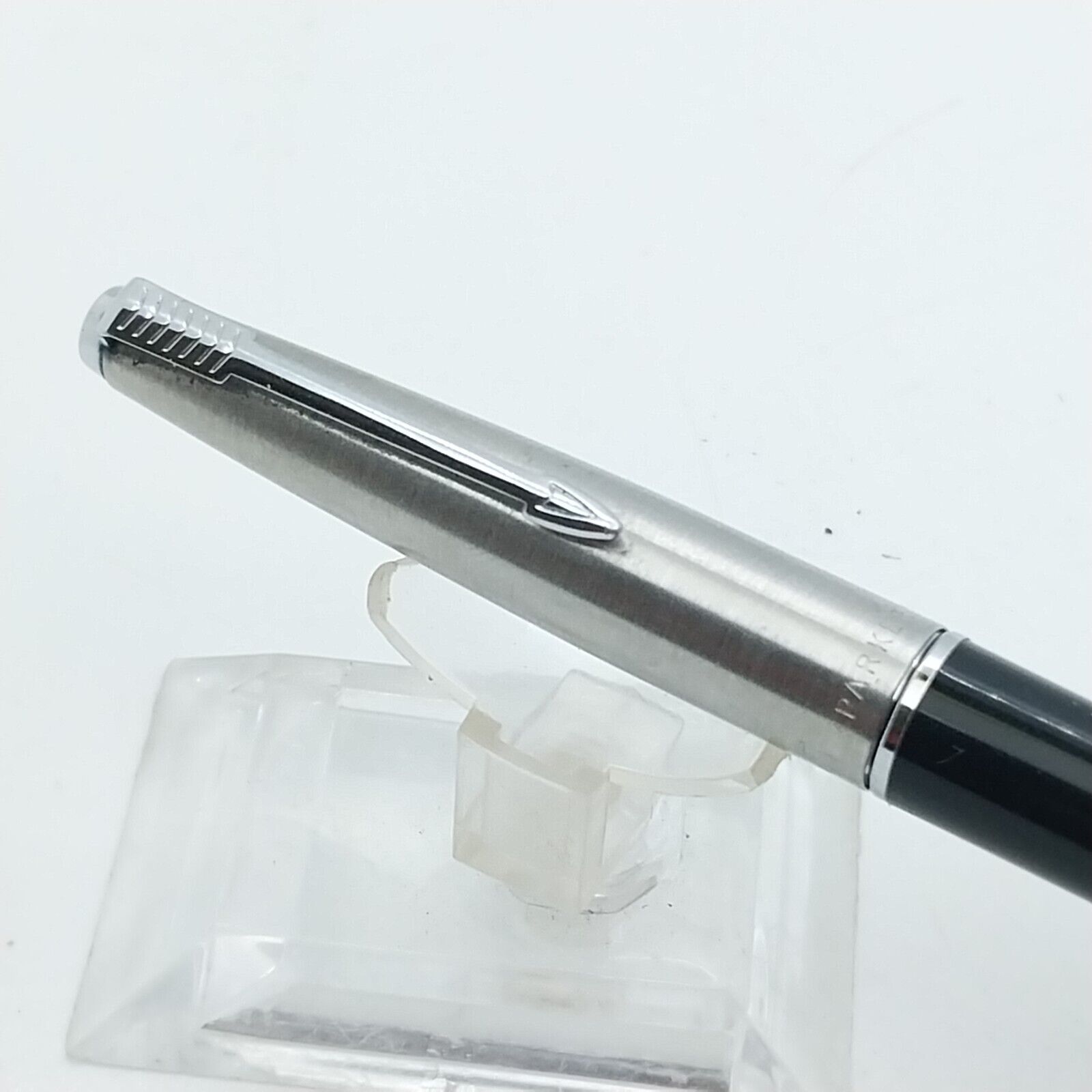 ⁦قلم حبر باركر 45 النادر من ماركة مينت، رأس XF، لون أسود، رقم الولايات المتحدة الأمريكية 11535⁩ - الصورة ⁦14⁩