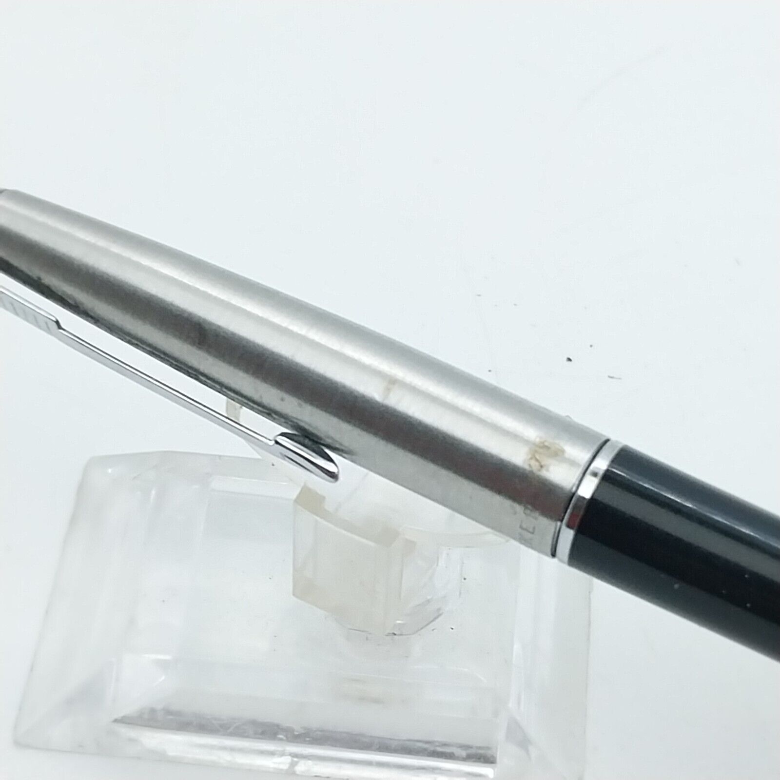 ⁦قلم حبر باركر 45 النادر من ماركة مينت، رأس XF، لون أسود، رقم الولايات المتحدة الأمريكية 11535⁩ - الصورة ⁦15⁩