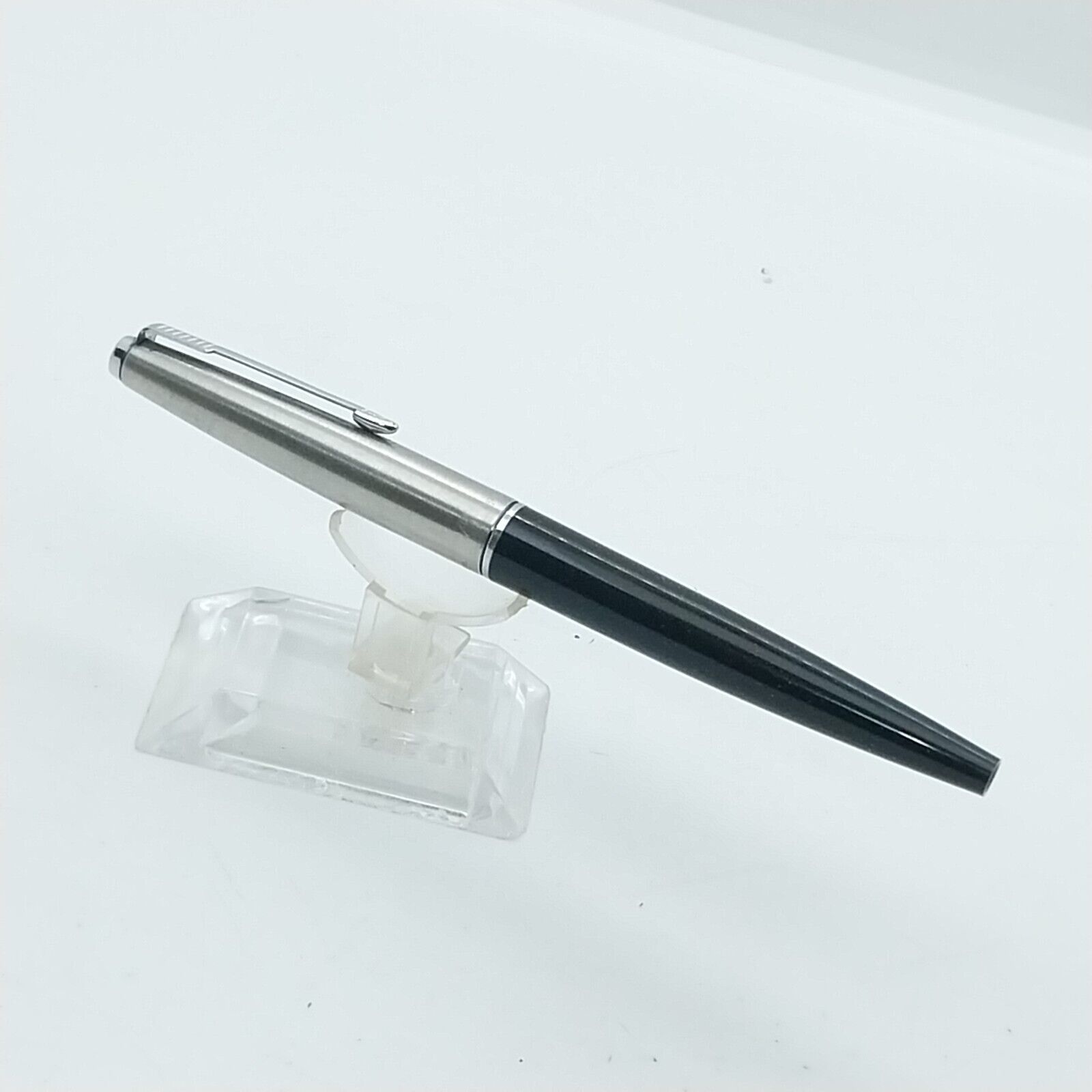 ⁦قلم حبر باركر 45 النادر من ماركة مينت، رأس XF، لون أسود، رقم الولايات المتحدة الأمريكية 11535⁩ - الصورة ⁦19⁩