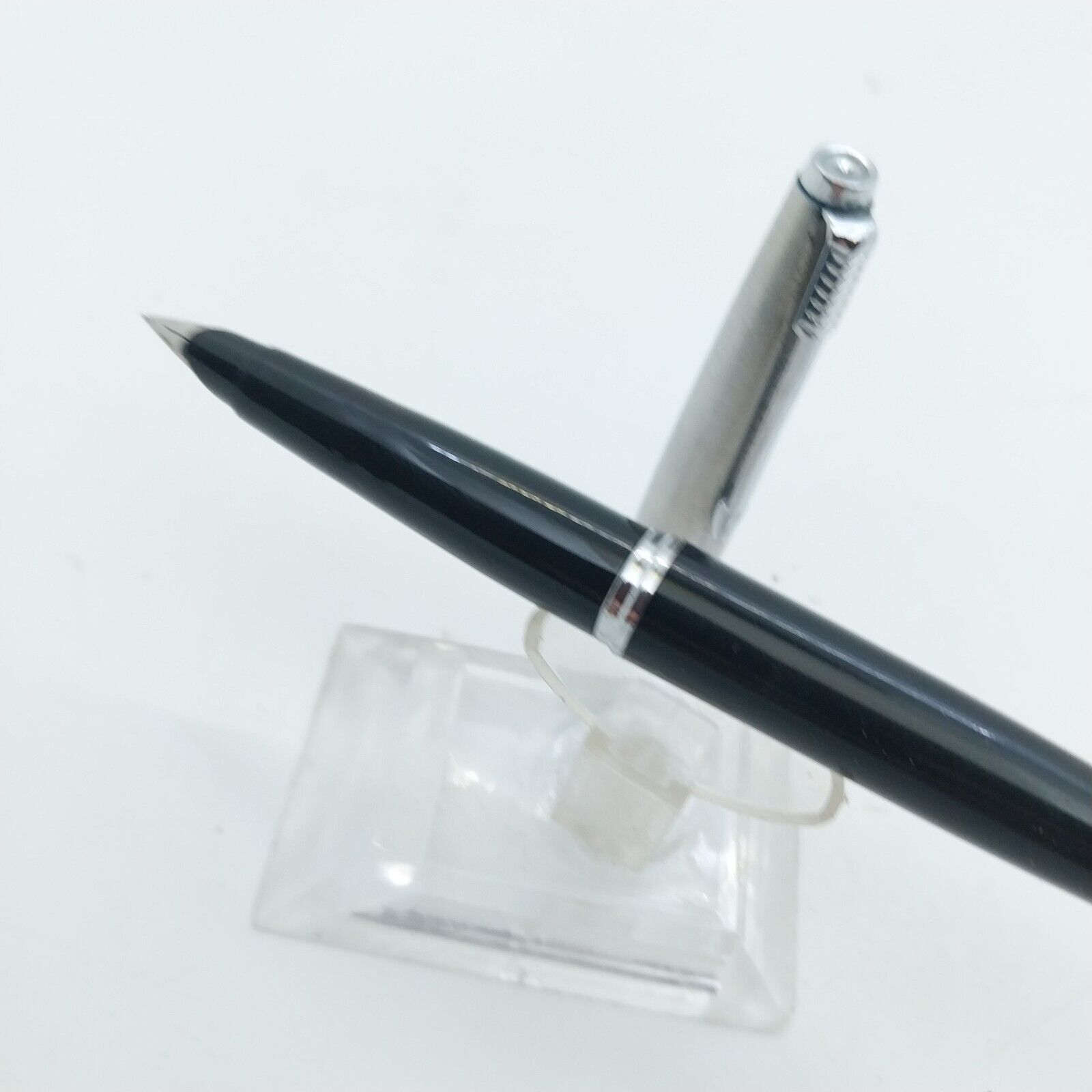 ⁦قلم حبر باركر 45 النادر من ماركة مينت، رأس XF، لون أسود، رقم الولايات المتحدة الأمريكية 11535⁩ - الصورة ⁦2⁩