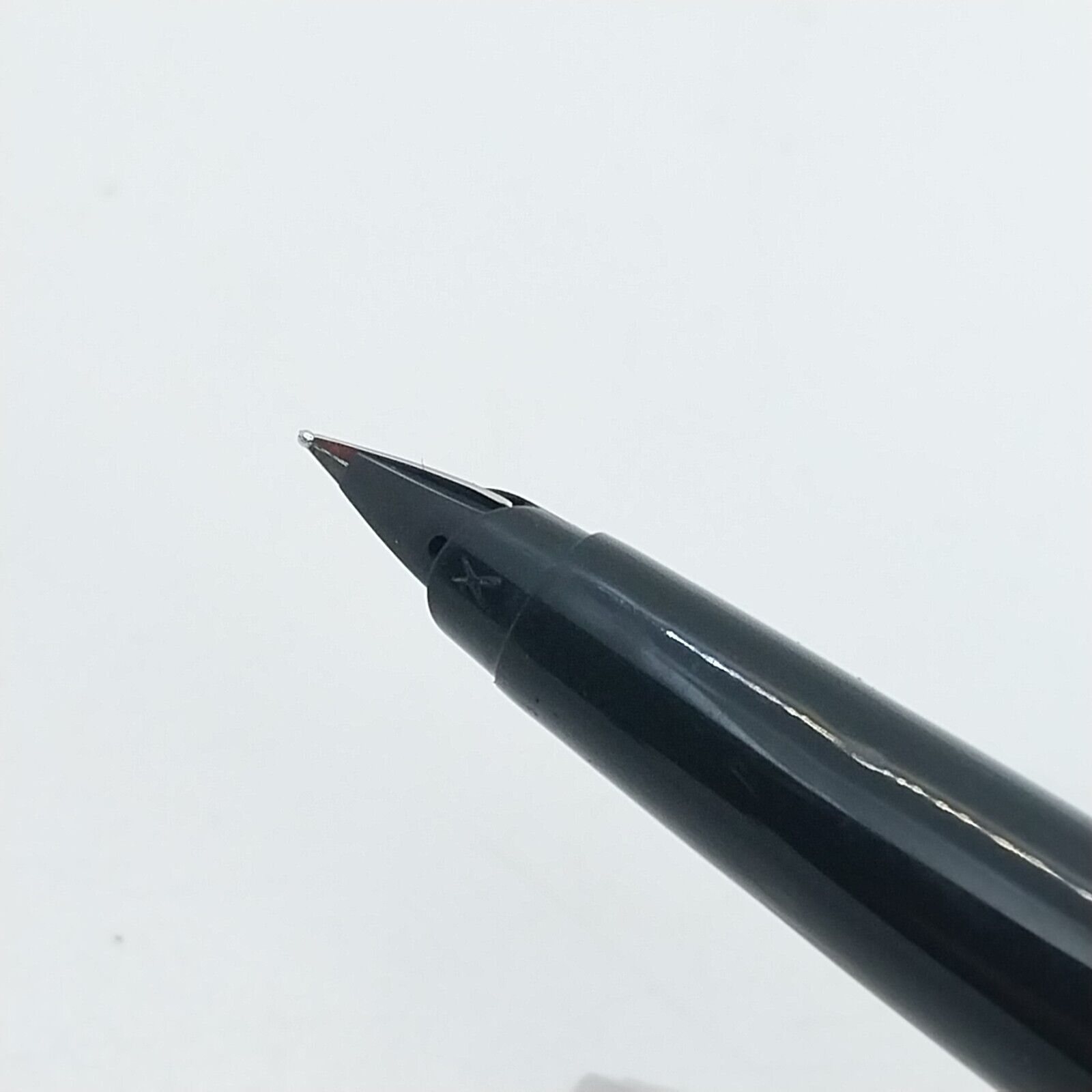 ⁦قلم حبر باركر 45 النادر من ماركة مينت، رأس XF، لون أسود، رقم الولايات المتحدة الأمريكية 11535⁩ - الصورة ⁦7⁩