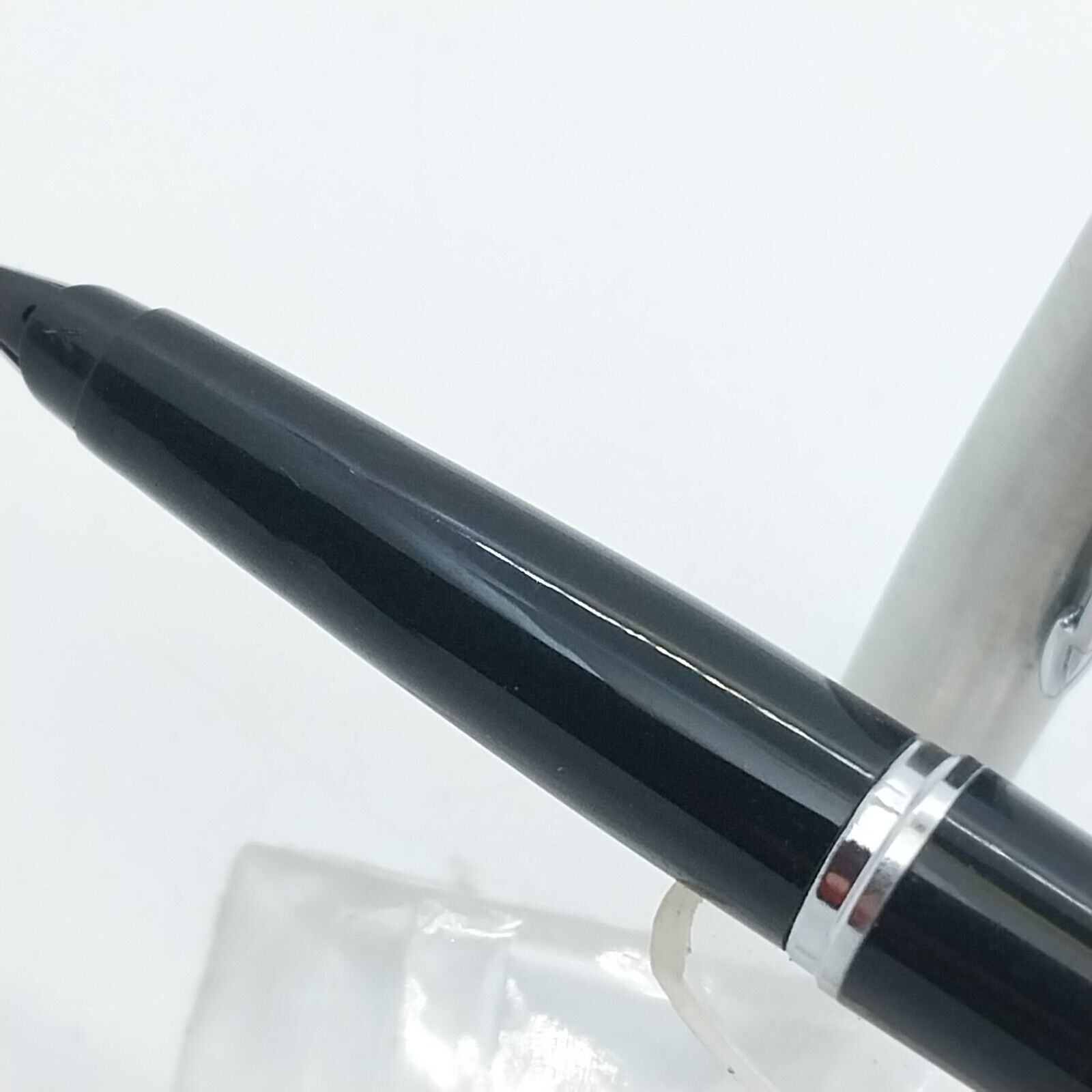 ⁦قلم حبر باركر 45 النادر من ماركة مينت، رأس XF، لون أسود، رقم الولايات المتحدة الأمريكية 11535⁩ - الصورة ⁦8⁩