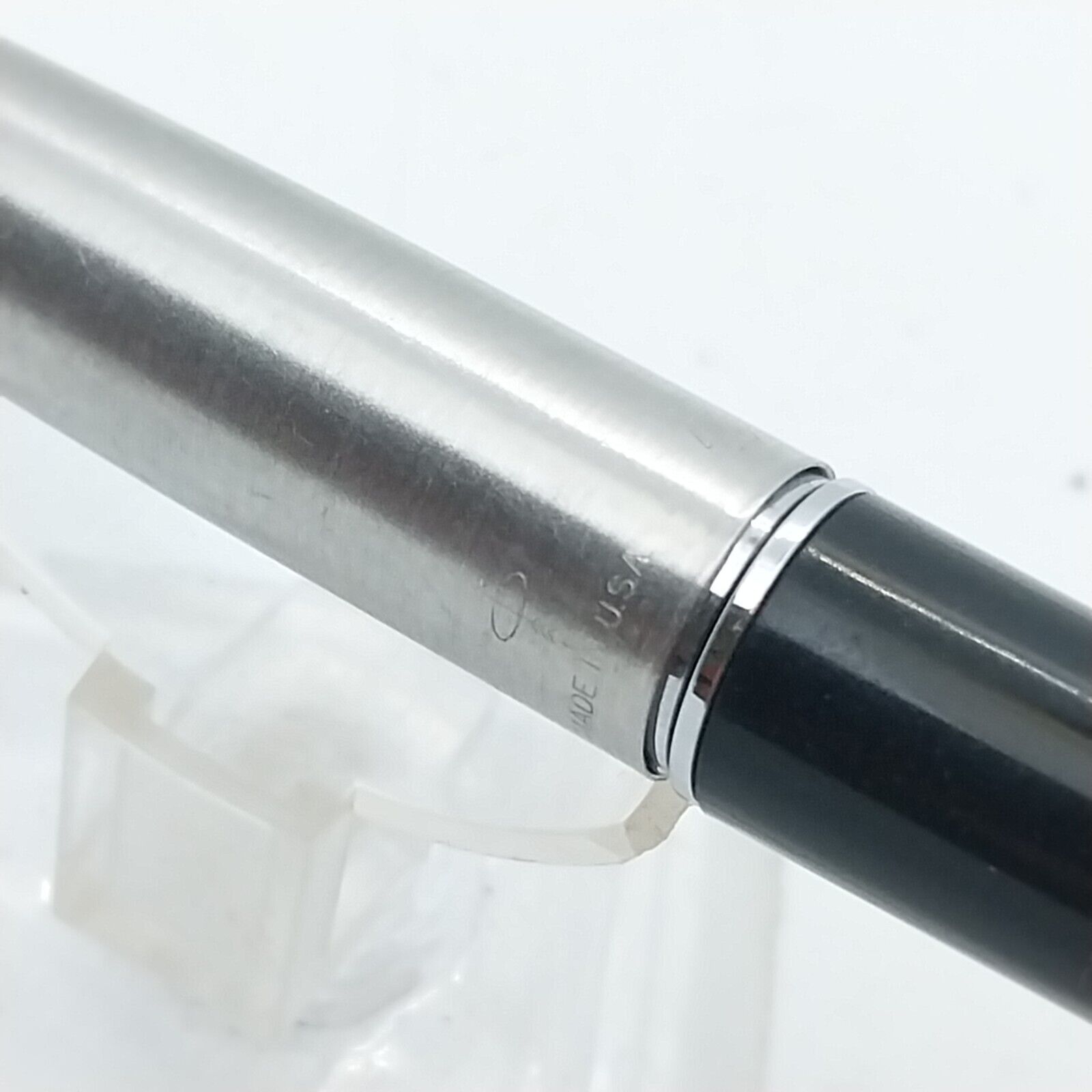 ⁦قلم حبر باركر 45 النادر، رأس F، لون أسود، الولايات المتحدة الأمريكية رقم 11539⁩ - الصورة ⁦16⁩