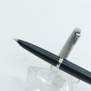 Vintage Rare Parker 45 Fountain Pen ,F Nib ,Black color , USA #11540