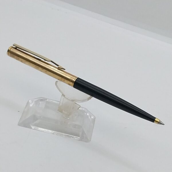 Vintage Rare Parker Arrow Ballpoint Twist gold Plated Cap,1985 ,England #115666 - Image 12