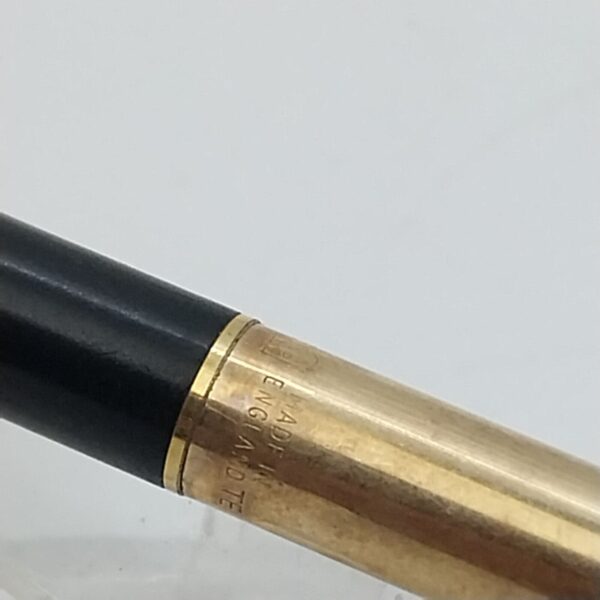 Vintage Rare Parker Arrow Ballpoint Twist gold Plated Cap,1985 ,England #115666 - Image 8