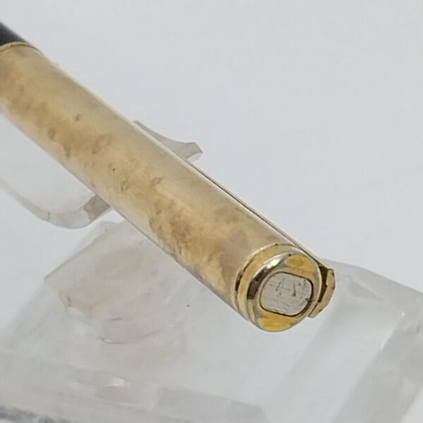 Vintage Rare Parker Arrow Ballpoint Twist gold Plated Cap,1985 ,England #115666 - Image 9