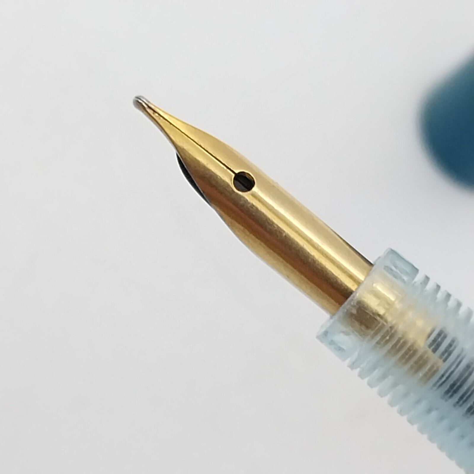 ⁦قلم حبر جاف ونافذة شبابي نادر 338، رأس ذهبي، الصين رقم 11376⁩ - الصورة ⁦5⁩