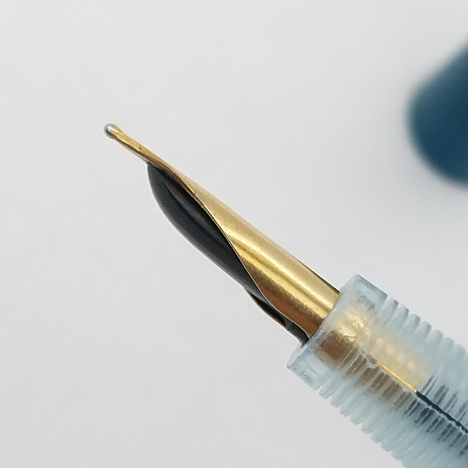 ⁦قلم حبر جاف ونافذة شبابي نادر 338، رأس ذهبي، الصين رقم 11376⁩ - الصورة ⁦6⁩