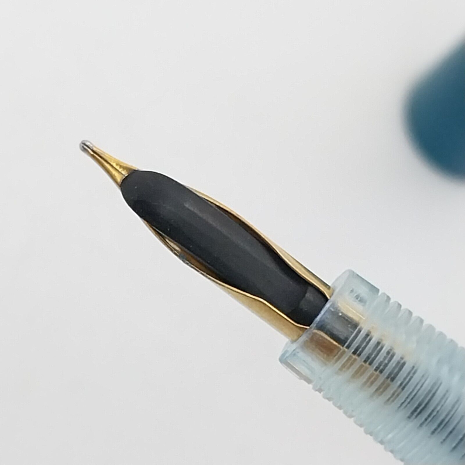 ⁦قلم حبر جاف ونافذة شبابي نادر 338، رأس ذهبي، الصين رقم 11376⁩ - الصورة ⁦7⁩