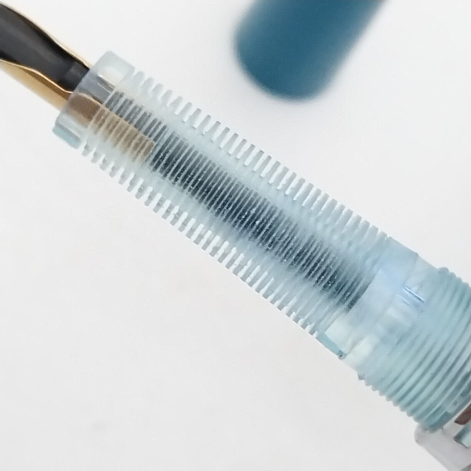 ⁦قلم حبر جاف ونافذة شبابي نادر 338، رأس ذهبي، الصين رقم 11376⁩ - الصورة ⁦8⁩