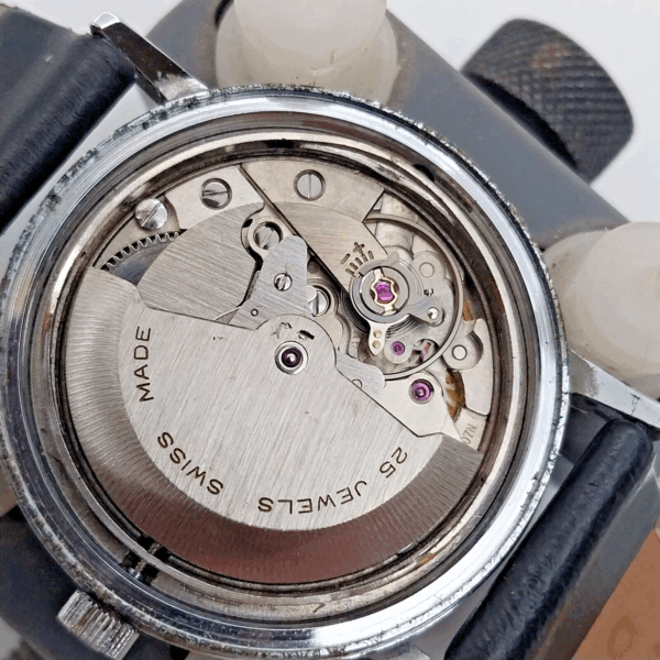 ⁦ساعة إنكابلوك أوتوماتيكية من مجموعة فينتاج سيرفيسز، عيار 4007N، 25 جوهرة، سويسرية رقم 11438⁩ - الصورة ⁦12⁩