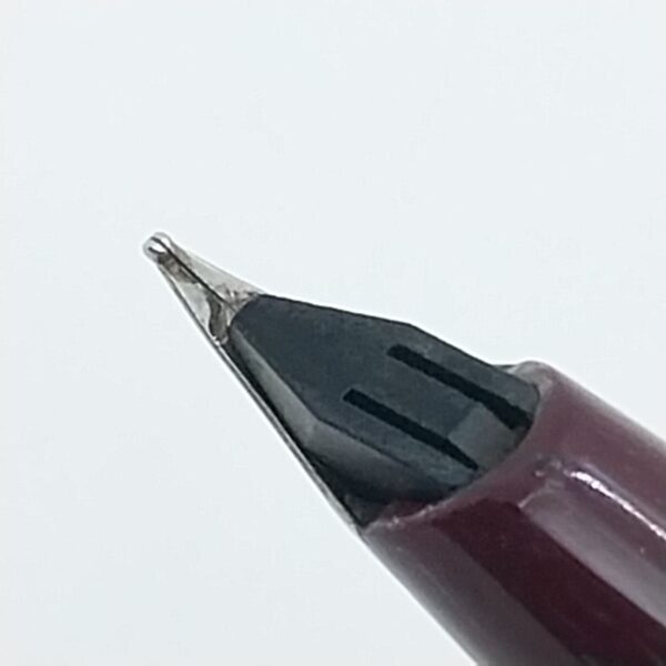 ⁦قلم حبر جاف عتيق من Sheaffer Imperial بلون عنابي، رأس F، الولايات المتحدة الأمريكية رقم 11543⁩ - الصورة ⁦13⁩
