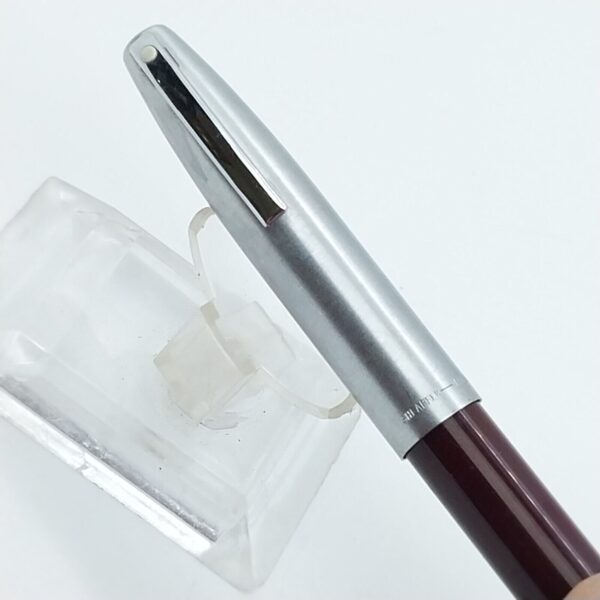 ⁦قلم حبر جاف عتيق من Sheaffer Imperial بلون عنابي، رأس F، الولايات المتحدة الأمريكية رقم 11543⁩ - الصورة ⁦18⁩