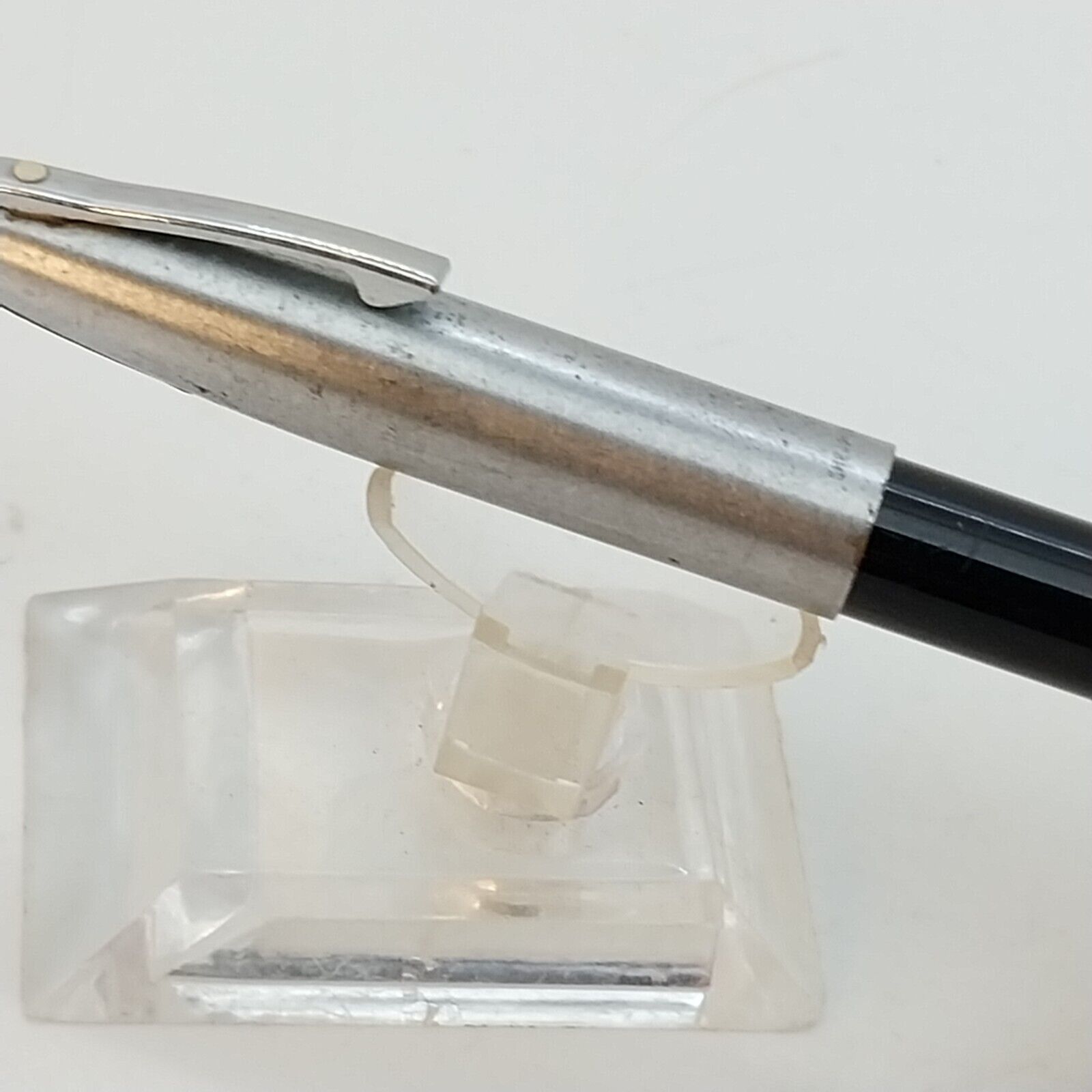 ⁦قلم حبر جاف شيفر إمبريال عتيق، رأس حبر F، لون أسود، غير مستعمل، الولايات المتحدة الأمريكية رقم 11511⁩ - الصورة ⁦10⁩