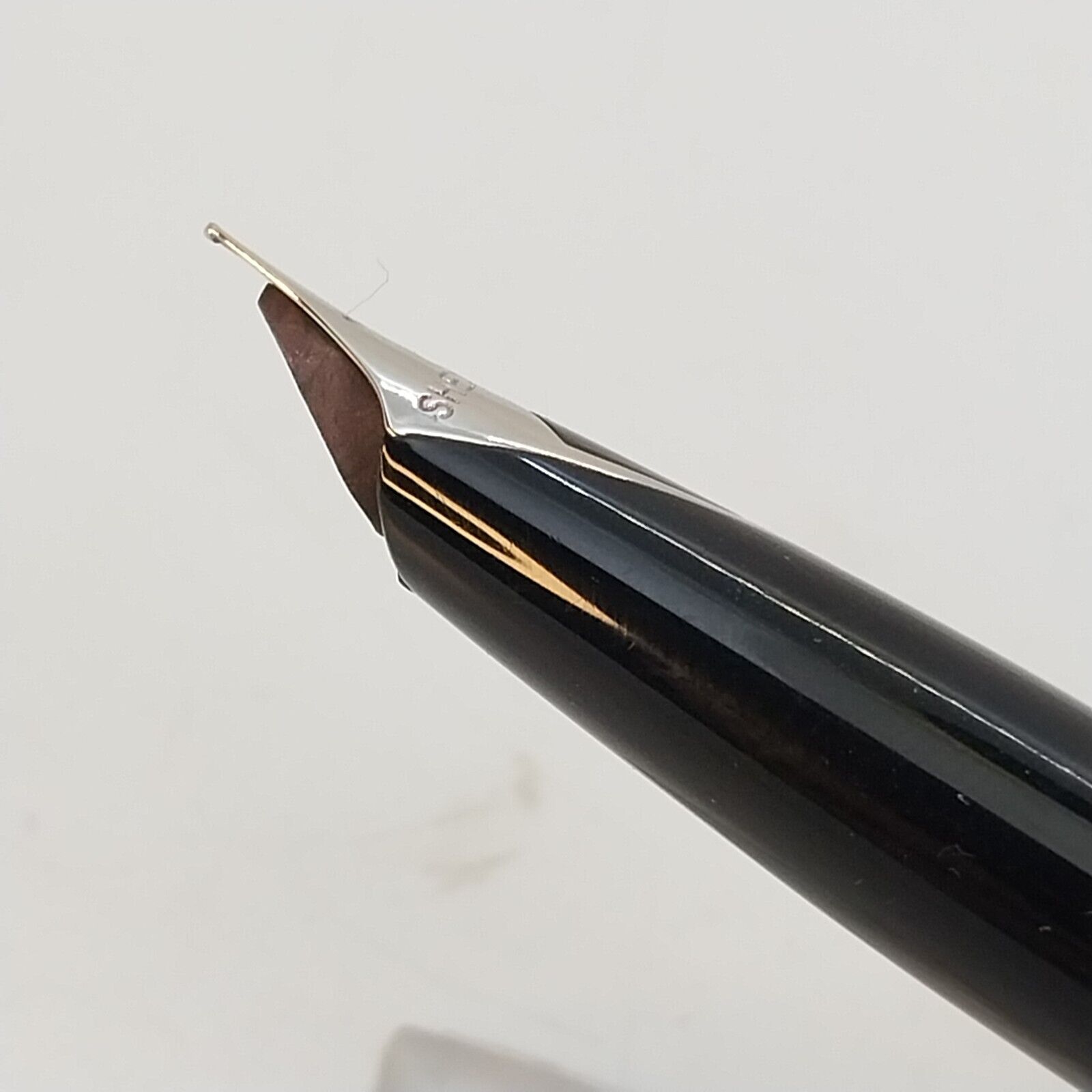 ⁦قلم حبر جاف شيفر إمبريال عتيق، رأس حبر F، لون أسود، غير مستعمل، الولايات المتحدة الأمريكية رقم 11511⁩ - الصورة ⁦4⁩