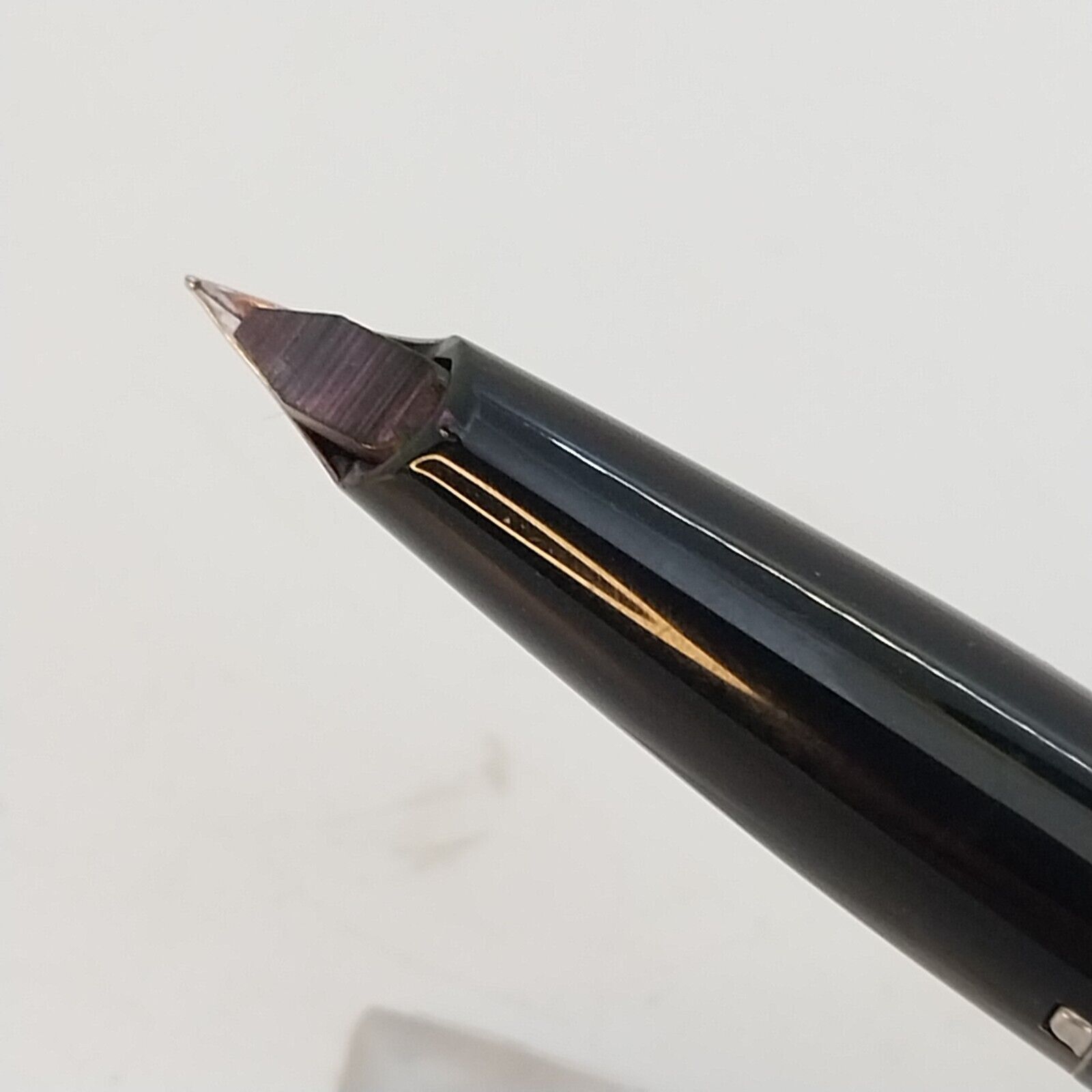 ⁦قلم حبر جاف شيفر إمبريال عتيق، رأس حبر F، لون أسود، غير مستعمل، الولايات المتحدة الأمريكية رقم 11511⁩ - الصورة ⁦5⁩