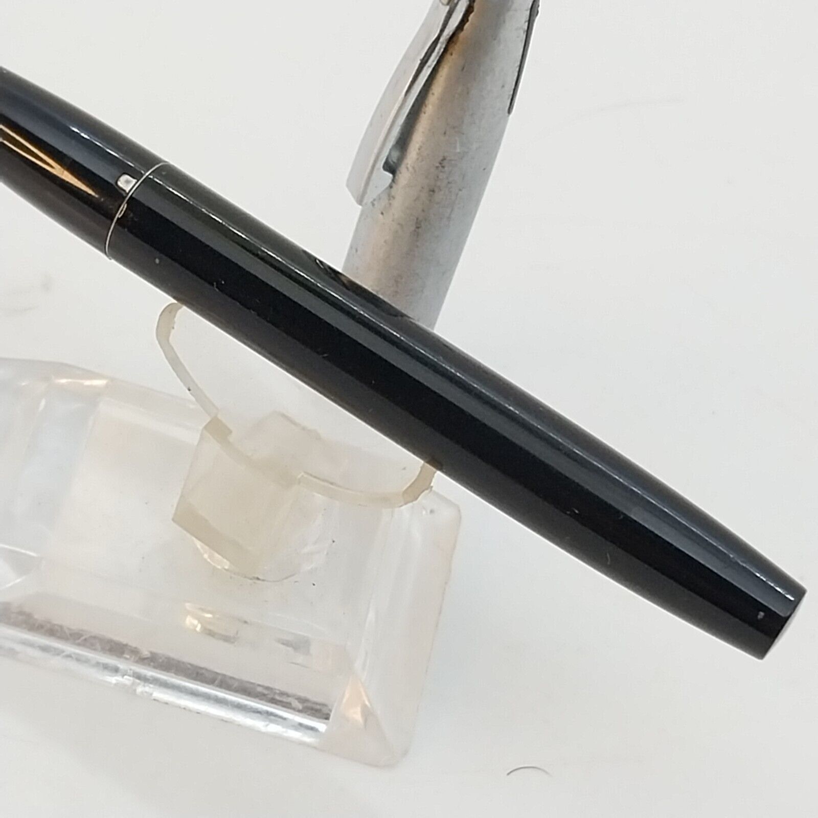 ⁦قلم حبر جاف شيفر إمبريال عتيق، رأس حبر F، لون أسود، غير مستعمل، الولايات المتحدة الأمريكية رقم 11511⁩ - الصورة ⁦8⁩